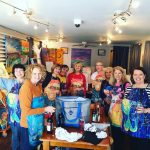 Koi Pond Paint Night at Crush and Grind