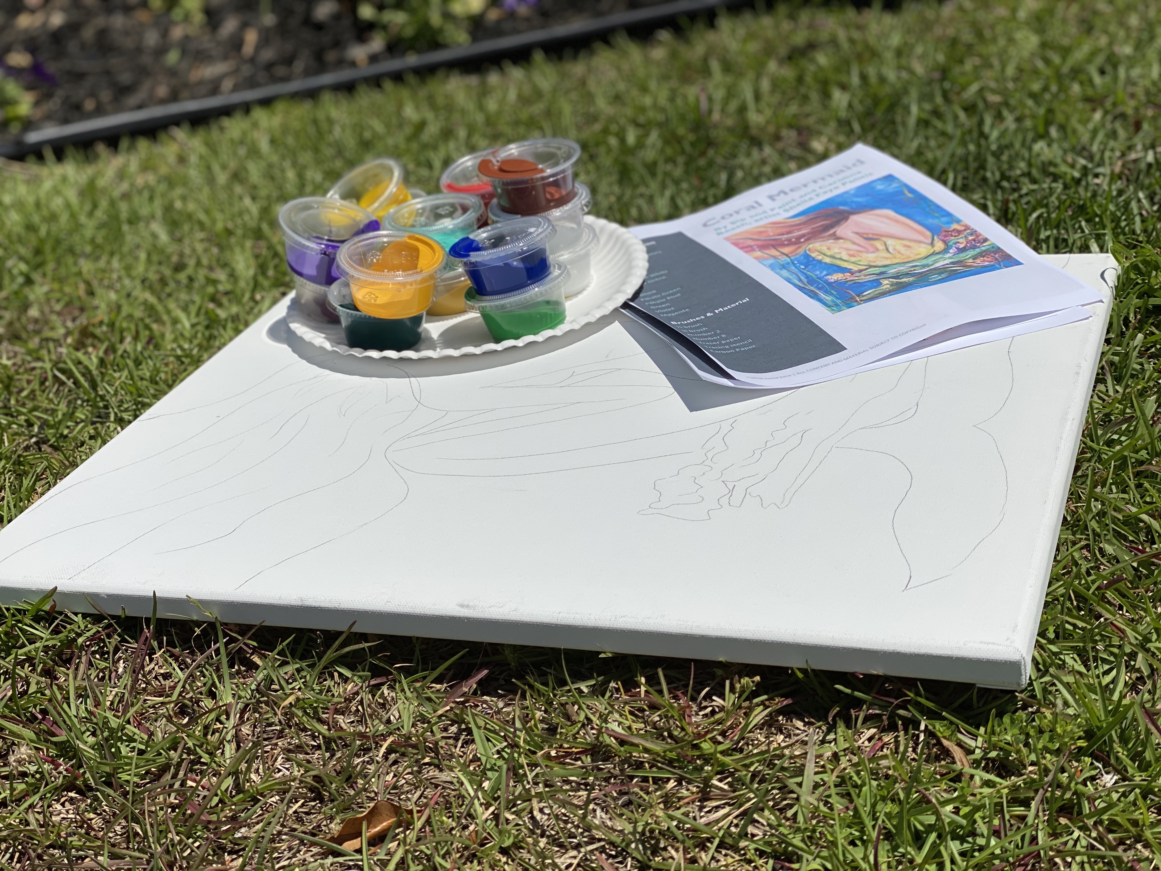 Paint-at-Home Kits Tagged kit - Studio Vino Paint & Sip